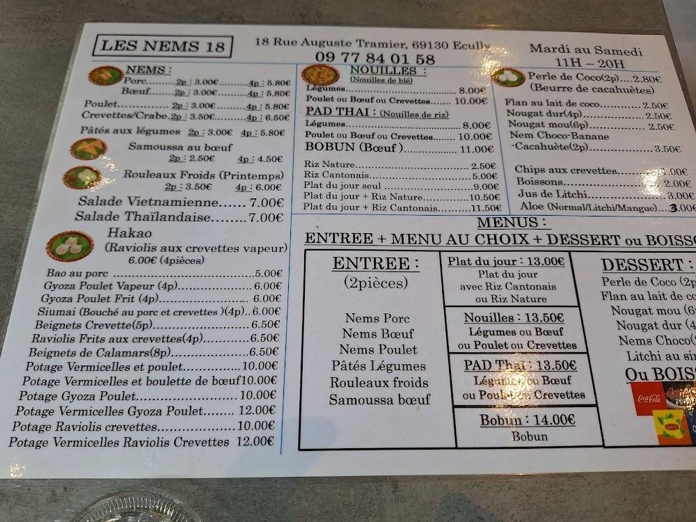 Les Nems 18 par Porte de Chine - Menu Image 2